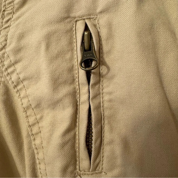 Old Navy Women's Brown Long  Sleeve Hooded Coat Zip Toggle Clip Detail Size M - Picture 7 of 16
